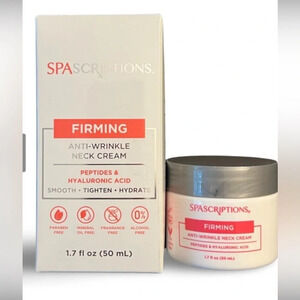 Spascriptions Firming Anti-Wrinkle Neck Cream Peptides & Hyaluronic Acid1.7fl oz